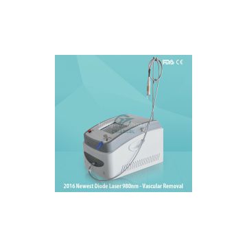 Factory bottom rock price touch screen 980nm laser Spider veins removal machine for red blood