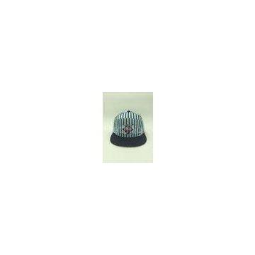 Letter Striped Sports Snapback Caps Multi Colored Decorative 6 Piece Type