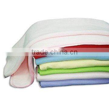 100% polyester plain dyed polar fleece blanket/plaid