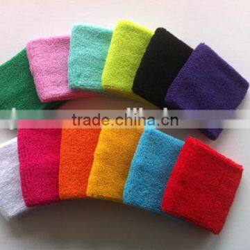 High quality wrist rainbow sweatband with ce