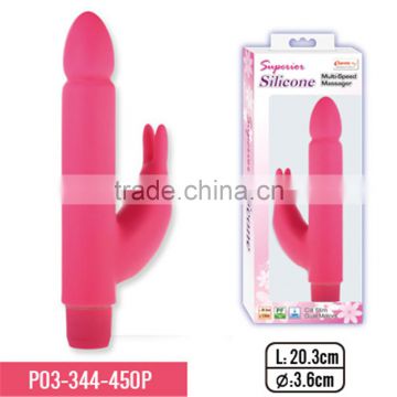 Multi-speed BodyMassager Dual Vibrator Sex Toys 20.5 CM*7.8 CM