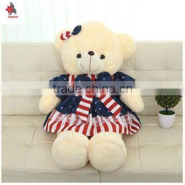 plush bear with clothing