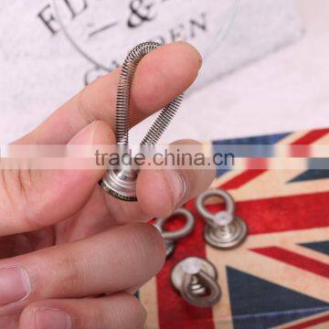 6 Pack Spring Button Extender on Jeans Pants/Waistband/Collar/Trousers/Shirt Elastic Sretch Button Expander 2017 photo-4
