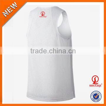 Wholesale Basketball Wear ,100% Polyester Breathable Fabric Basketball Shirts Fitness, Gym Tops H-548 photo-2