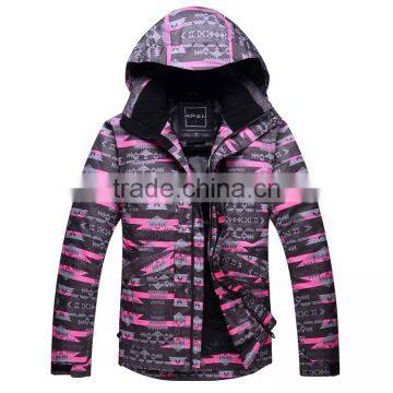 unisex outdoor sports flashing hiking camping ski jacket