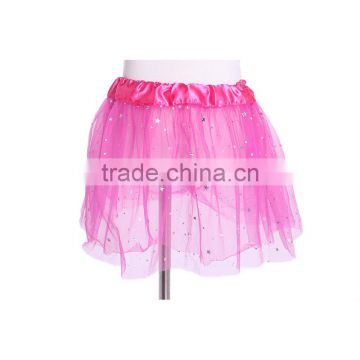 Factory custom Wholesale lace cotton garment handmake tutu skirt girls