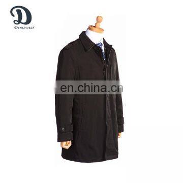 Wholesale Price Turn-down Collar Working Clothes Trench Coat
