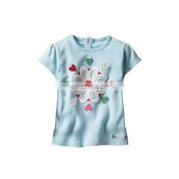 Womens customized tshirt with embroidery