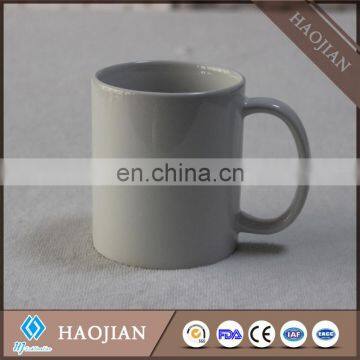 china best selling 11oz blank ceramic stoneware coffee mug with coating for sublimation, top quality