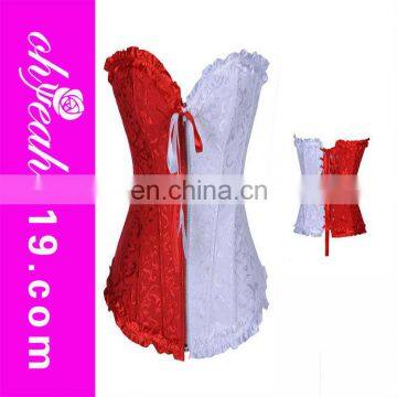 New design red and white slim body shaper suit for women