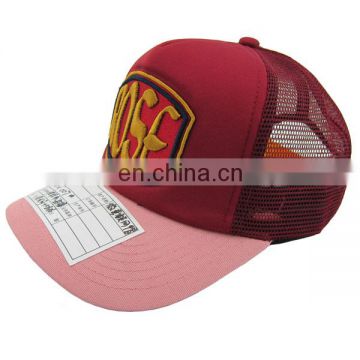 high quality baseball cap with mesh