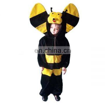 Infant school Kids plush animal bees costume cloth