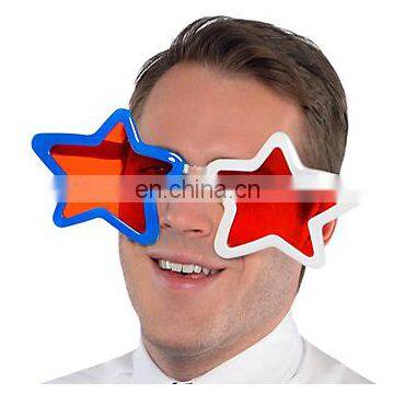 Giant star patriotic glasses