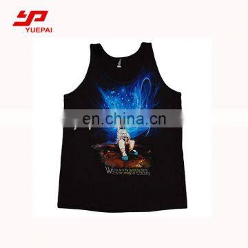 Wholesale custom sublimation full printed bodybuilding womens tank top