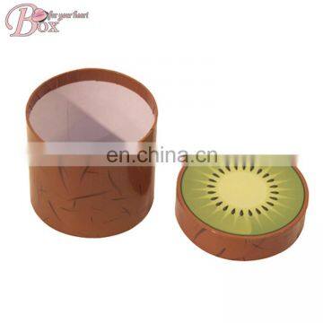 Wholesale Kiwi Fruit Style Round Snacks Storage Box