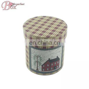 Cylinder High quality Art Paper Storage Box