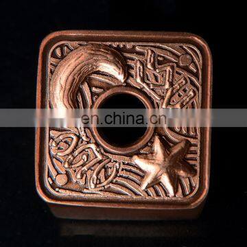 Promotional super quality custom made square shape novelty coin