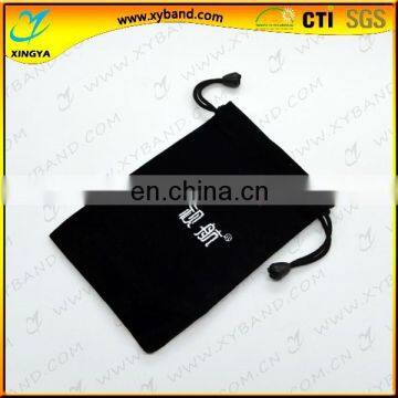 Best selling cheap custom velvet mobile bag