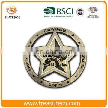 China manufacturers custom metal logo 3D zinc alloy lapel pin