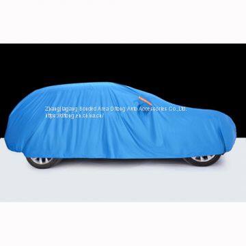 Navy Blue Color 190T Polyester Taffeta SUV Waterproof Car Covers photo-2