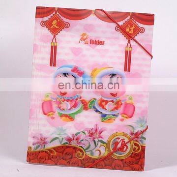 Cheap Price Custom Logo High Quality 3d lenticular a4 size file folder Chinese Supplier Wholesale