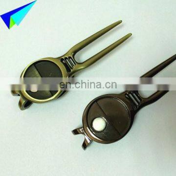 custom logo golf magnet hat clips golf ball marker golf divot tool