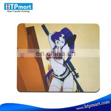 Sublimation rubber mouse pad for heat transfer press