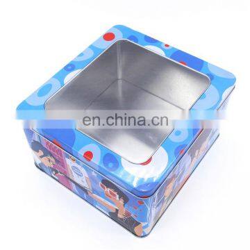 Tin Box With Window, Clear Top Tin Box, Metal Cosmetic Box photo-3