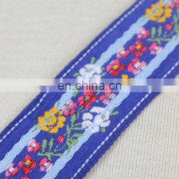 Fancy Embroidery National Flower Pattern Trim Ethnic Tape for Cloth photo-2