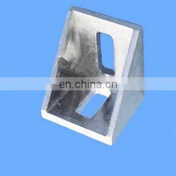 Die cast aluminium bracket/aluminium profile accessories/angle bracket