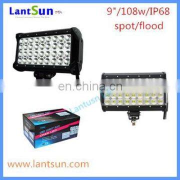 LED Auxiliary Lights 9inch 108w Quad Row Waterproof IP68 One Year Warranty photo-2