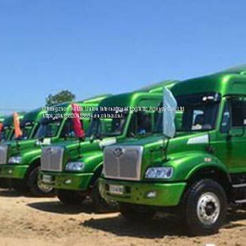 Guangzhou-Laos logistics special line, land shipped to the door