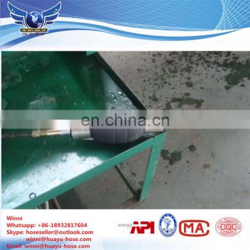 grout rubber hole packer /grouting cement injection rubber hole inflatable packer