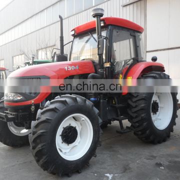 130hp agricultural tractor with front end loader and backhoe