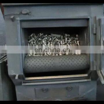 China mini automatic tumble belt type shot blasting machine