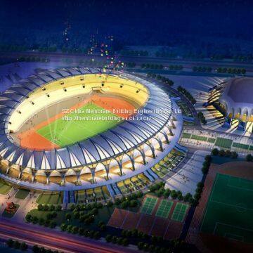 stadium architecture tensile membrane roof