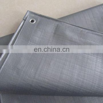 silver color heat resistant customizable size pe tarpaulin for covering