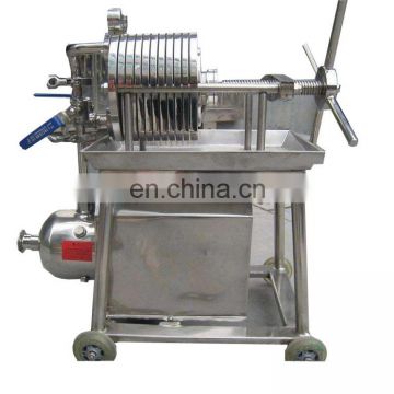 plate and frame oil filter press machine for filtering seeds oil