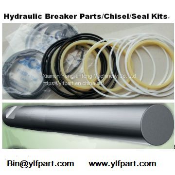 Benching caterpillar hydraulic breaker accessories chisel seal kits diaphragm H30DS,H45,H45DS,H45s,H50,H50s