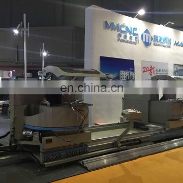 SKZXR-500X180 upvc or aluminium glass bead cutting saw machine/plastic window machine/upvc window machine--parker machine