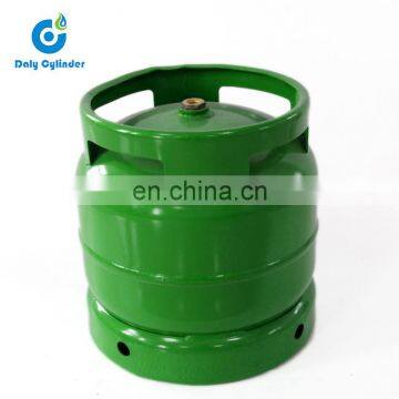 6kg empty low pressure lpg gas tank