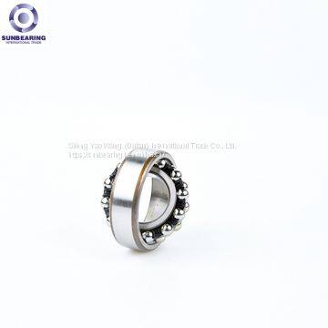 SUNBEARING 2305 Silver 25*62*24mm Chrome Steel GCR15 Self Aligning Ball Bearing