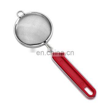 Kitchen Stainless Steel Colander Spoon Mesh Strainer photo-2