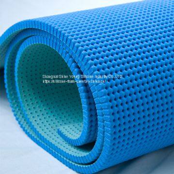 Factory derectly sell silicone foam sheet used on steam press machine