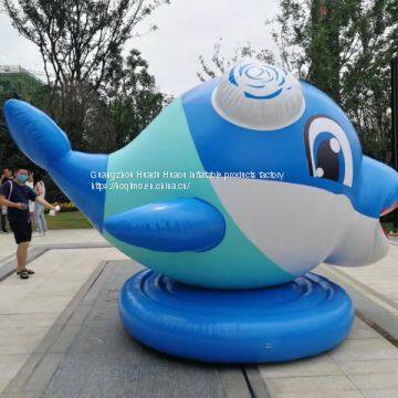 Floating Inflatable Shark, Inflatable Dolphin, Inflatable Whale, Inflatable Duck Model，Inflatable Cartoon Model，Inflatable Water-borne Duck photo-3