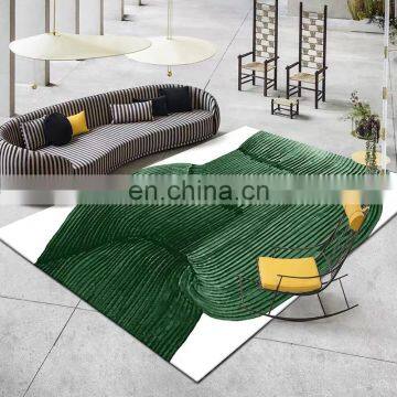 specially for cross border Low Price Hot Sale home decorative modern printed home rugs