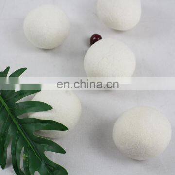 6 Pack XL 100% Pure organic Wool Dryer Ball with cotton bag packing