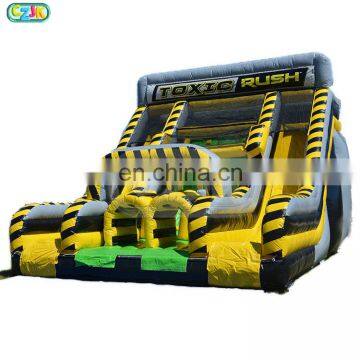 Toxic Rush Inflatable Slide for Sale