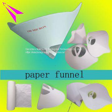Paper Paint Strainer 140g190micron 1000pcs Paper Funnel photo-3
