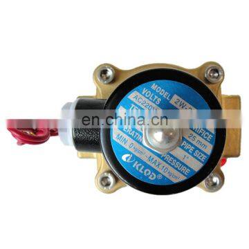 2W Series 2/2 Way AC220v Direct Acting Air Water Solenoid Valve 2W250-25 photo-3